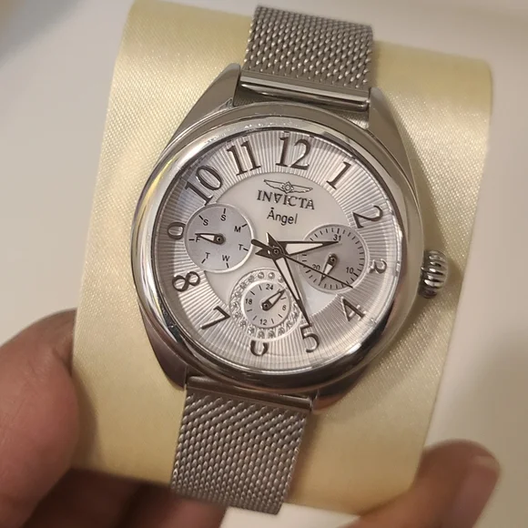 Invicta Angel Silver Watch with Subdials - Picture 4 of 5